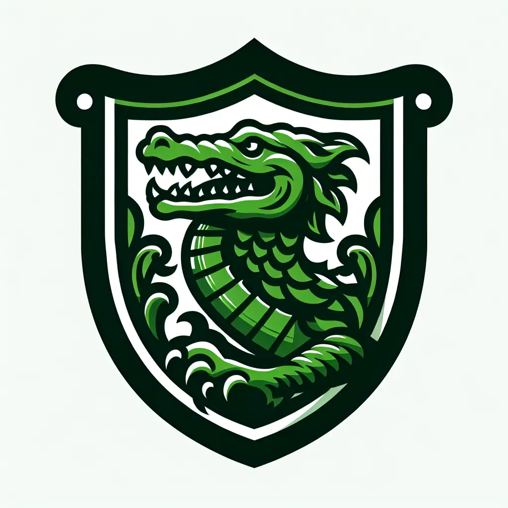 Brave Crocodile crest